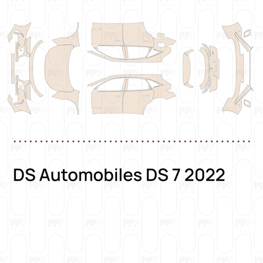 DS Automobiles DS 7 2022 – Film de protection PPF prédécoupé