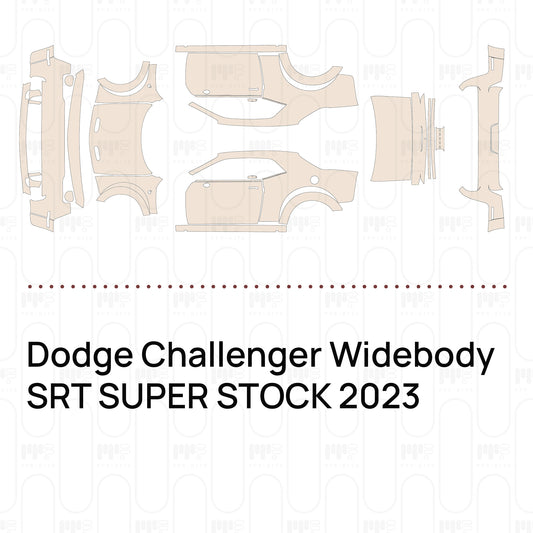 PPF prédécoupé Dodge Challenger Widebody SRT SUPER STOCK 2023