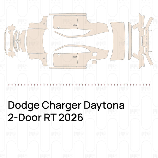 PPF prédécoupé Dodge Charger Daytona 2-Door RT 2026