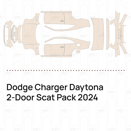 PPF prédécoupé Dodge Charger Daytona 2-Door Scat Pack 2024