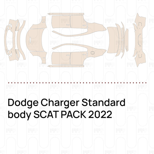 PPF prédécoupé Dodge Charger Standard body SCAT PACK 2022