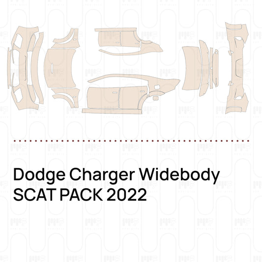 PPF prédécoupé Dodge Charger Widebody SCAT PACK 2022