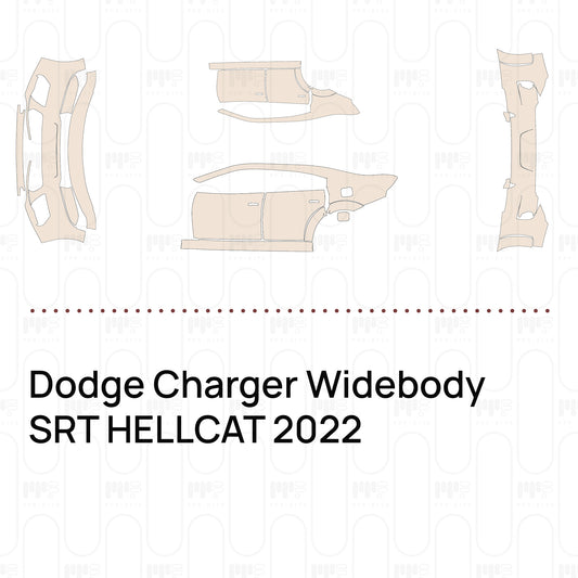 PPF prédécoupé Dodge Charger Widebody SRT HELLCAT 2022