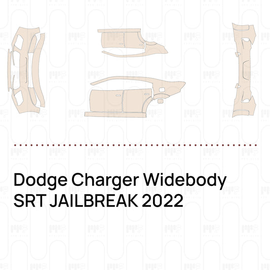 PPF prédécoupé Dodge Charger Widebody SRT JAILBREAK 2022
