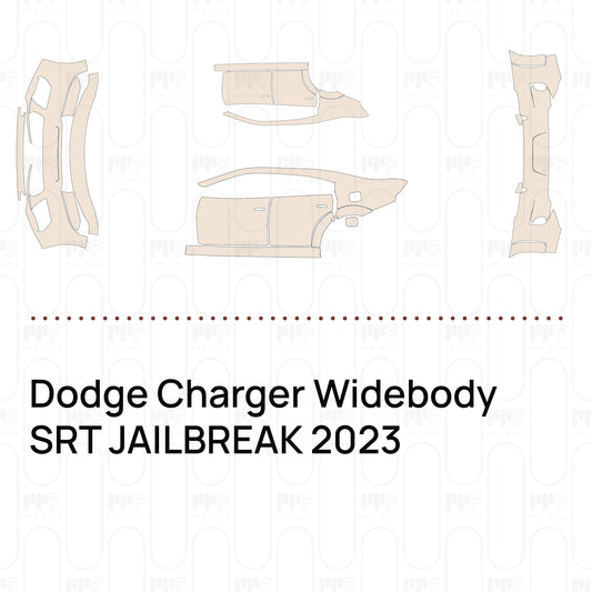PPF prédécoupé Dodge Charger Widebody SRT JAILBREAK 2023
