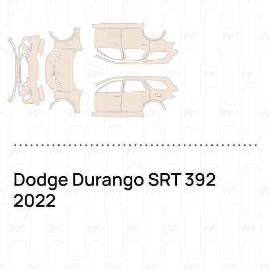 PPF prédécoupé Dodge Durango SRT 392 2022