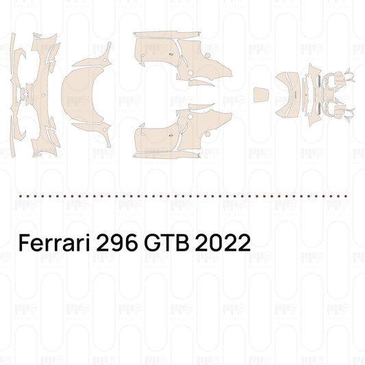 PPF prédécoupé Ferrari 296 GTB 2022