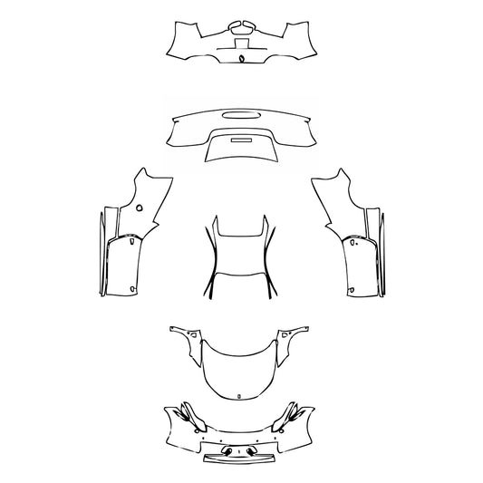 Pre-Cut PPF Ferrari 458 Italia 2010 - PPF-Kits