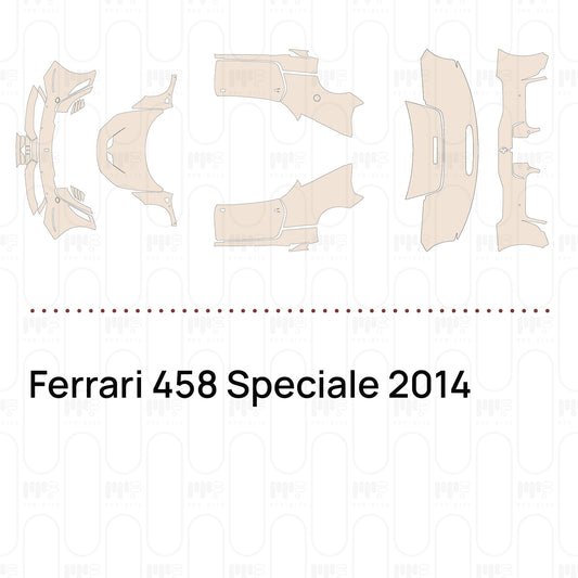 PPF prédécoupé Ferrari 458 Speciale 2014