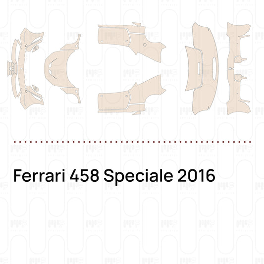 PPF prédécoupé Ferrari 458 Speciale 2016