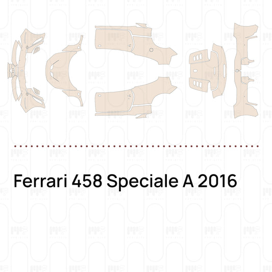 PPF prédécoupé Ferrari 458 Speciale A 2016