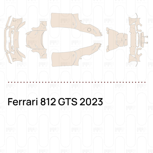 PPF prédécoupé Ferrari 812 GTS 2023