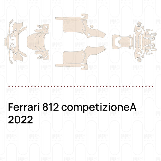 PPF prédécoupé Ferrari 812 competizioneA 2022