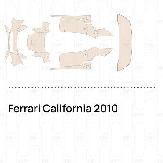 PPF prédécoupé Ferrari California 2010