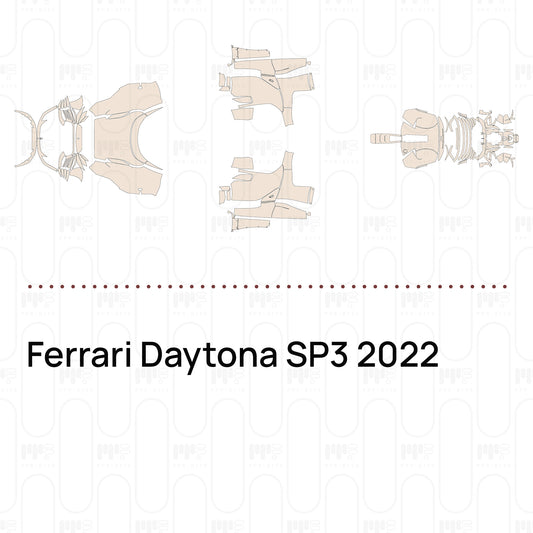 PPF prédécoupé Ferrari Daytona SP3 2022