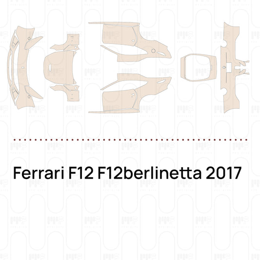 PPF prédécoupé Ferrari F12 F12berlinetta 2017
