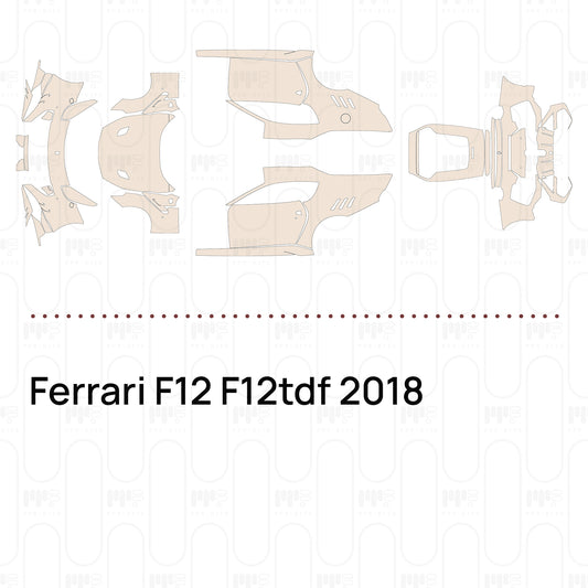 PPF prédécoupé Ferrari F12 F12tdf 2018