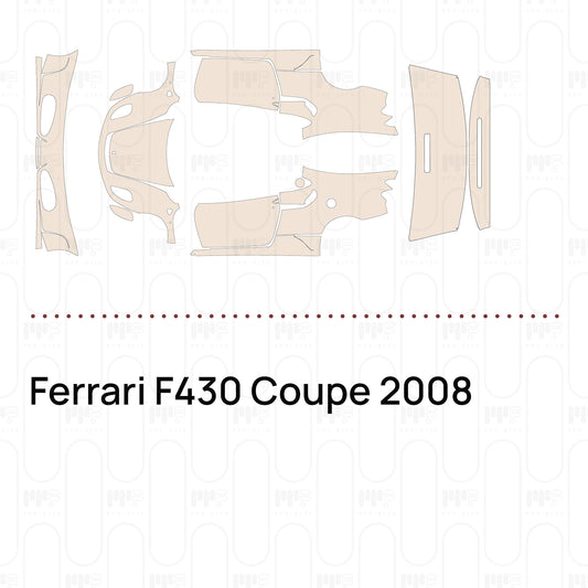 PPF prédécoupé Ferrari F430 Coupe 2008