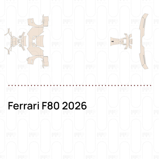 Pre-Cut PPF Ferrari F80 2026