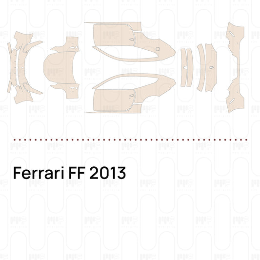 PPF prédécoupé Ferrari FF 2013