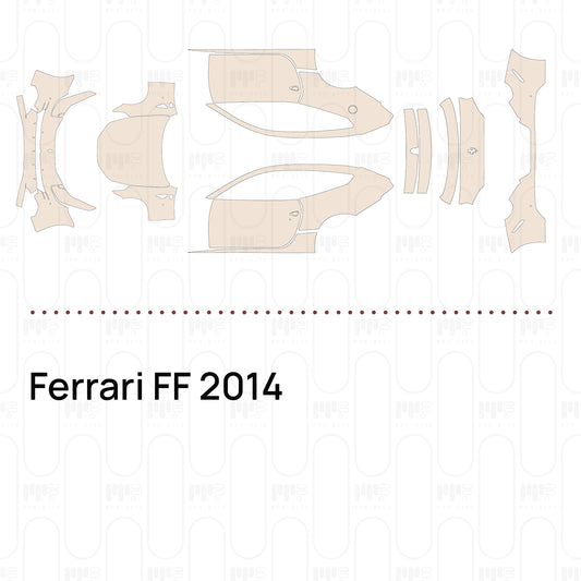PPF prédécoupé Ferrari FF 2014