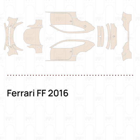 PPF prédécoupé Ferrari FF 2016