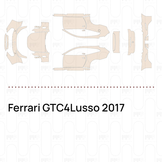 PPF prédécoupé Ferrari GTC4Lusso 2017