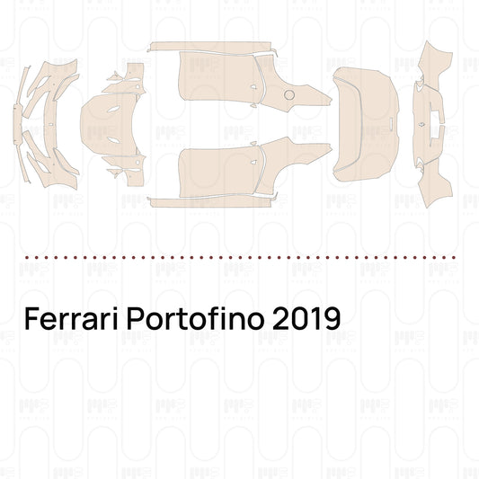 PPF prédécoupé Ferrari Portofino 2019