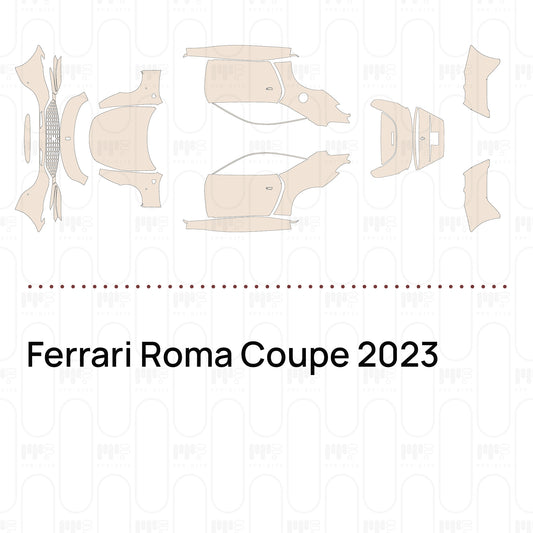 PPF prédécoupé Ferrari Roma Coupe 2023