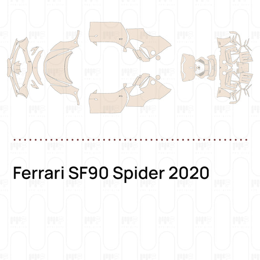 PPF prédécoupé Ferrari SF90 Spider 2020