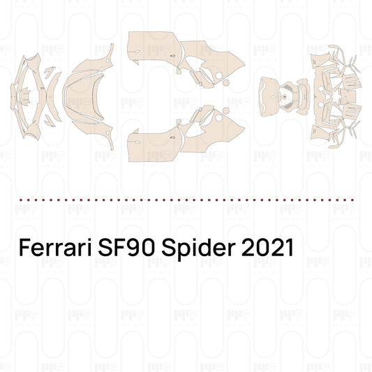 PPF prédécoupé Ferrari SF90 Spider 2021