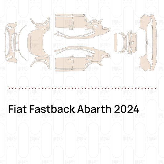 PPF prédécoupé Fiat Fastback Abarth 2024