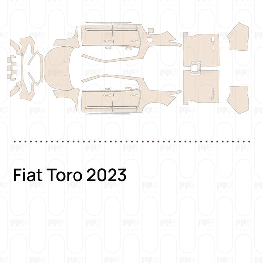 PPF prédécoupé Fiat Toro 2023
