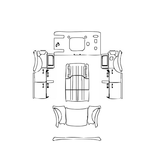 Pre-Cut PPF Ford Bronco 4 Door Outer Banks 2023 - PPF-Kits