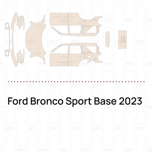 PPF prédécoupé Ford Bronco Sport Base 2023