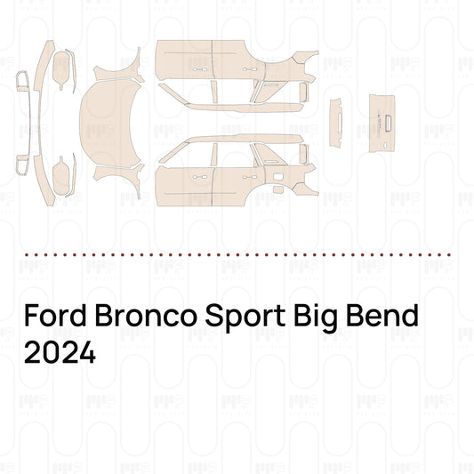 PPF prédécoupé Ford Bronco Sport Big Bend 2024