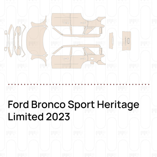 PPF prédécoupé Ford Bronco Sport Heritage Limited 2023