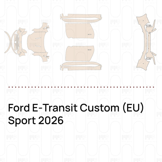 PPF prédécoupé Ford E���Transit Custom (EU) Sport 2026