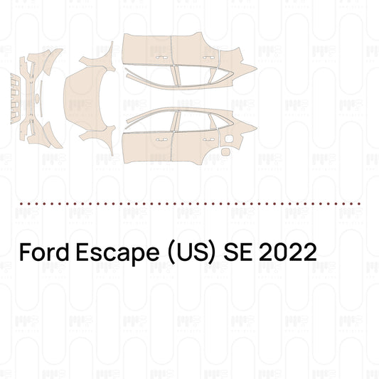 PPF prédécoupé Ford Escape (US) SE 2022