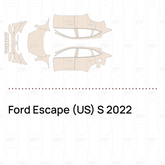 PPF prédécoupé Ford Escape (US) S 2022
