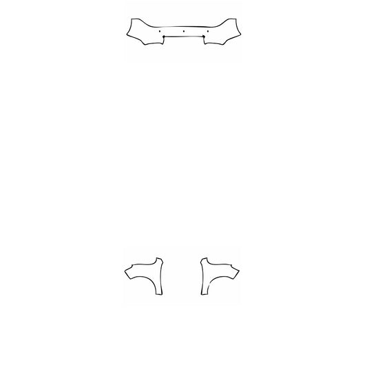 Pre-Cut PPF Ford Escort Base 2019 - PPF-Kits