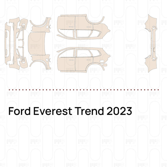 PPF prédécoupé Ford Everest Trend 2023