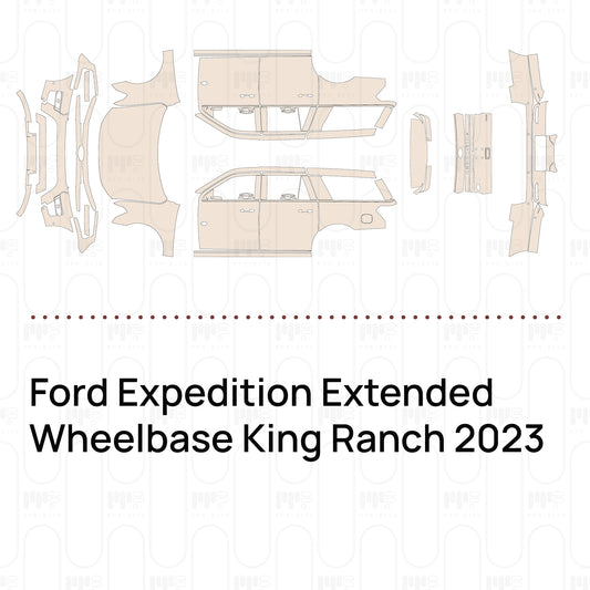 PPF prédécoupé Ford Expedition Extended Wheelbase King Ranch 2023
