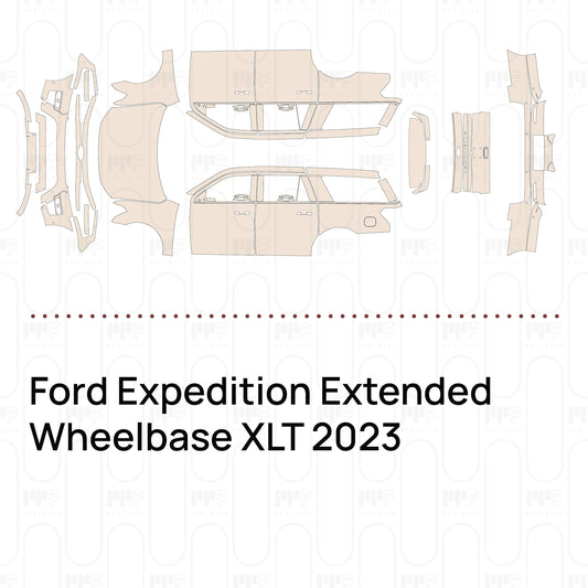 PPF prédécoupé Ford Expedition Extended Wheelbase XLT 2023