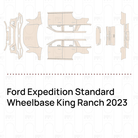 PPF prédécoupé Ford Expedition Standard Wheelbase King Ranch 2023