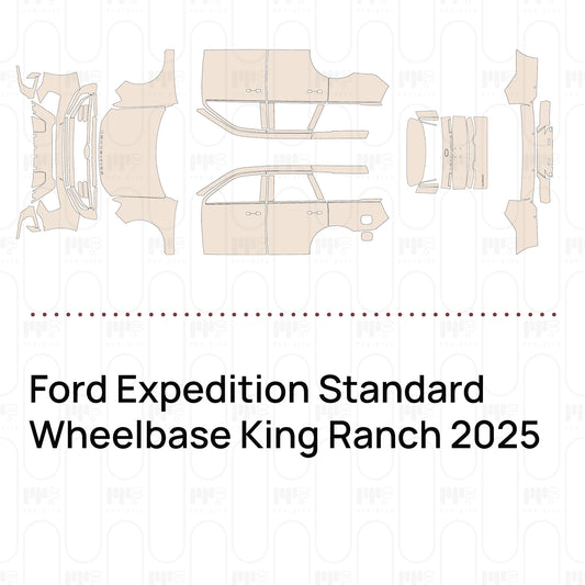 PPF prédécoupé Ford Expedition Standard Wheelbase King Ranch 2025