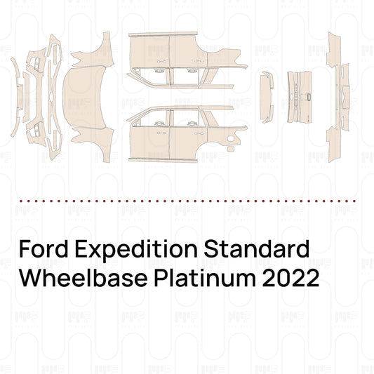 PPF prédécoupé Ford Expedition Standard Wheelbase Platinum 2022