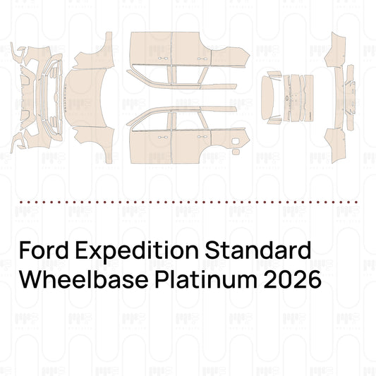 PPF prédécoupé Ford Expedition Standard Wheelbase Platinum 2026