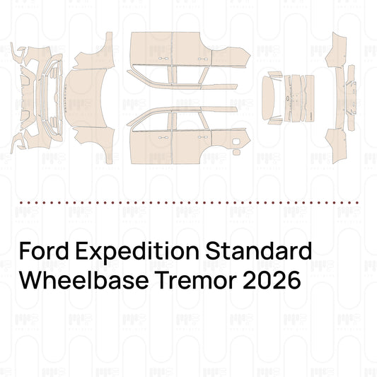 PPF prédécoupé Ford Expedition Standard Wheelbase Tremor 2026
