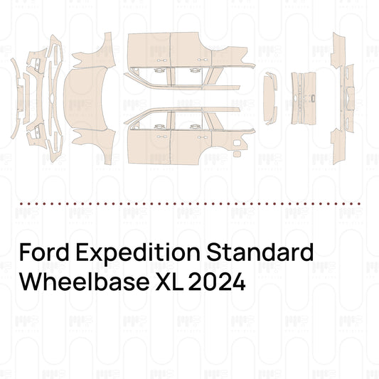 PPF prédécoupé Ford Expedition Standard Wheelbase XL 2024